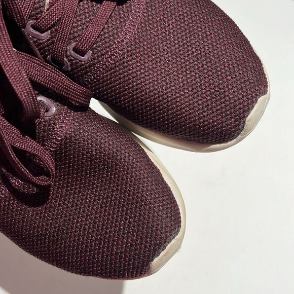 Adidas CLOUDFOAM Burgundy Tennis Shoe Size 6.  B60 - Picture 6 of 10